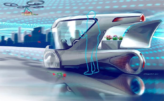 Українець представив концепт електромобіля - фото 1