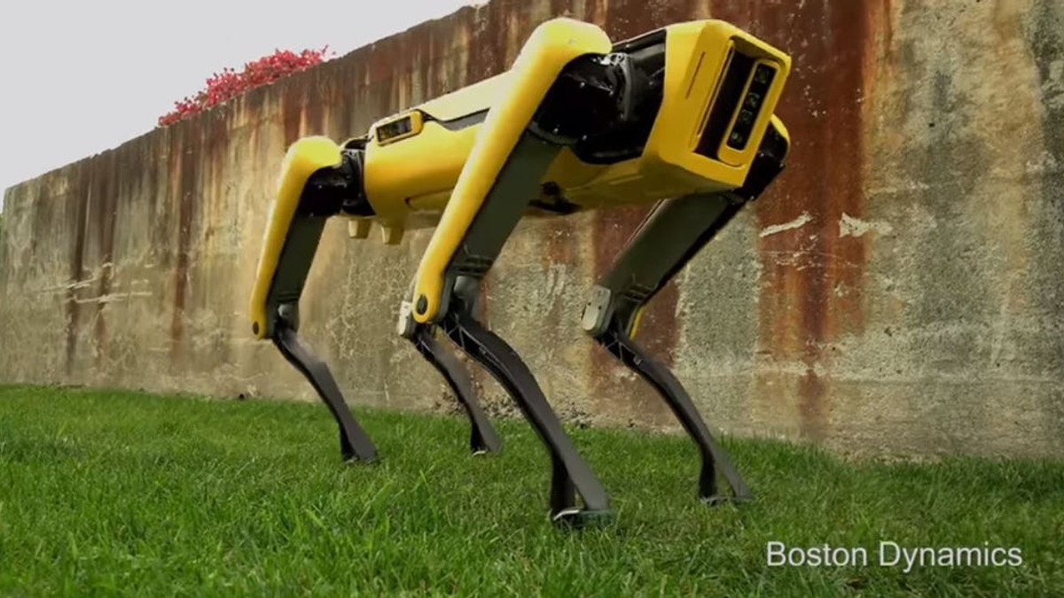 На відео показали робота-собаку від Boston Dynamics - фото 1