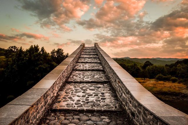 Aziz Agha Bridge, Grevena. Built 1727 - фото 211847