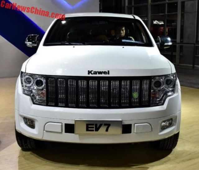 У Китаї презентовано електричний пікап Kawei K150 EV7 - фото 210534