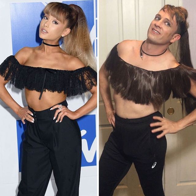 Відомий актор геніально пародіює образи зірок: кумедні фото - фото 208876