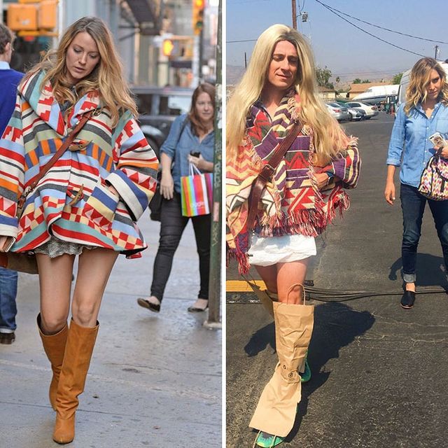 Відомий актор геніально пародіює образи зірок: кумедні фото - фото 208881