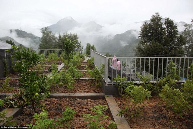 Як виглядає китайське село з фермами на дахах: яскраві фото - фото 206844