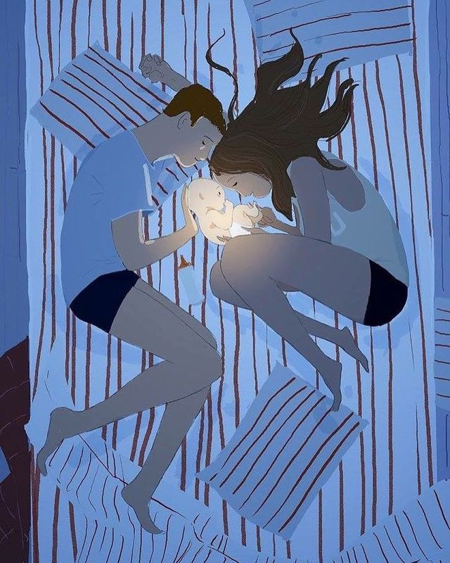 Любов існує! Сімейне життя у чарівних малюнках - фото 212108