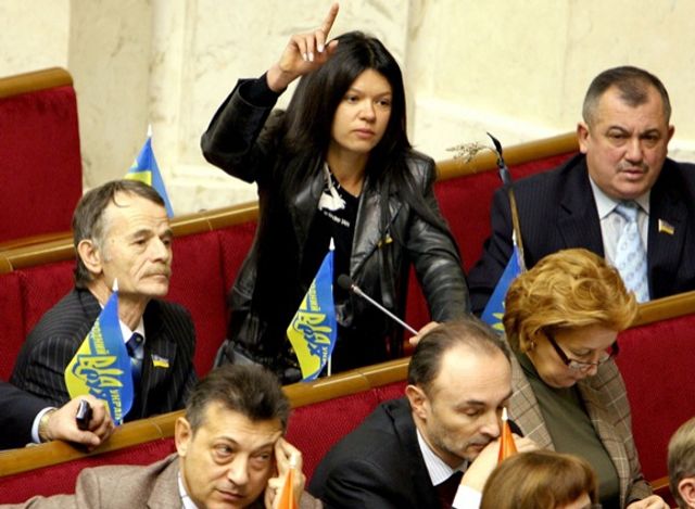 Руслана Лижичко в Раді - фото 208956