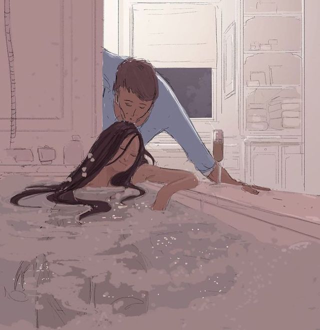 Любов існує! Сімейне життя у чарівних малюнках - фото 212111