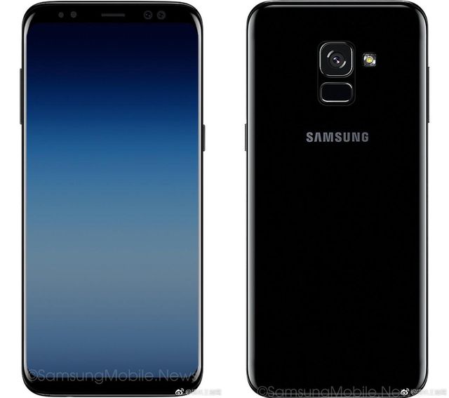 Samsung Galaxy A7 (2018) засвітився на нових рендерах - фото 208576