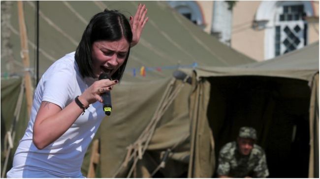 Приходько не раз побувала в АТО - фото 1