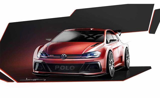 Volkswagen продемонструвала скетч нового ралійного Polo GTI R5 - фото 207698
