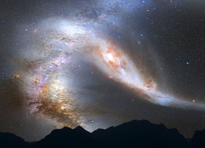 Вчені виявили найбільше зіткнення галактик