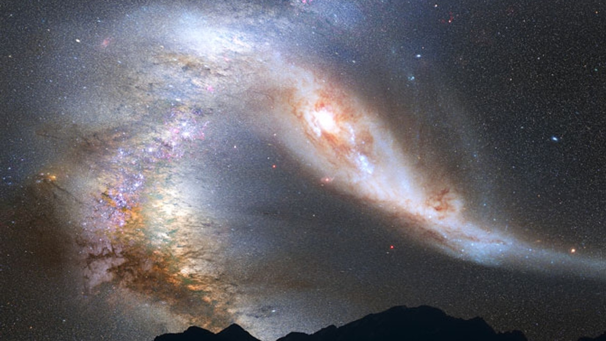 Найбільше зіткнення галактик - фото 1