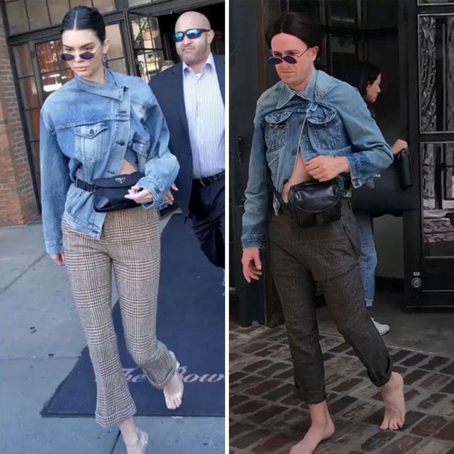 Відомий актор геніально пародіює образи зірок: кумедні фото - фото 208883