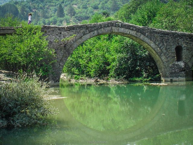 Katsogiannis Bridge, Grevena. Built Around 1800 - фото 211854