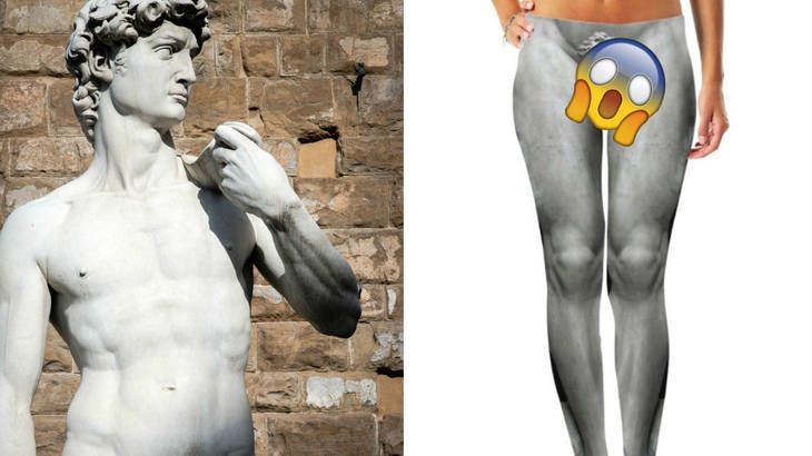 У США продають штани із "чоловічою гідністю" статуї Давида (18+)