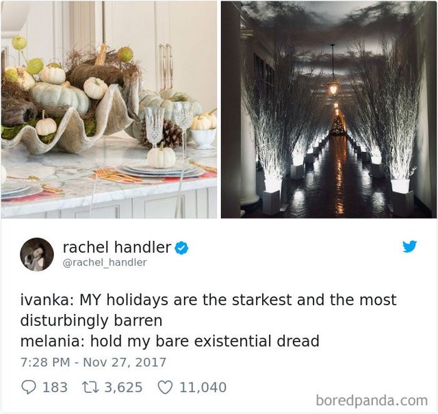 Як у фільмі жахів: прикрашений Білий Дім перетворився у мем - фото 212055