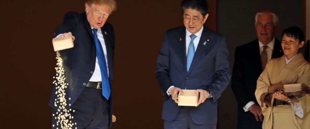 Трамп, який годує рибок, викликав ажіотаж в мережі