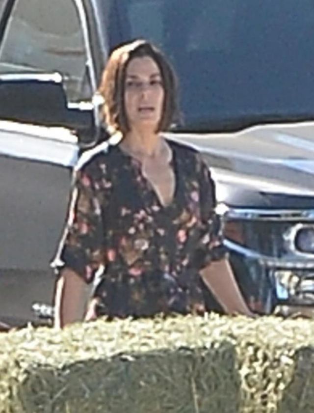 Сандра на зйомках фільму- фото 212392