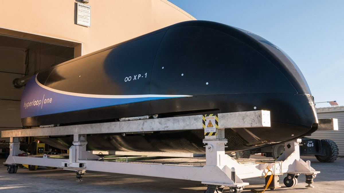 Virgin Hyperloop One встановила новий рекорд швидкості руху капсули - фото 1