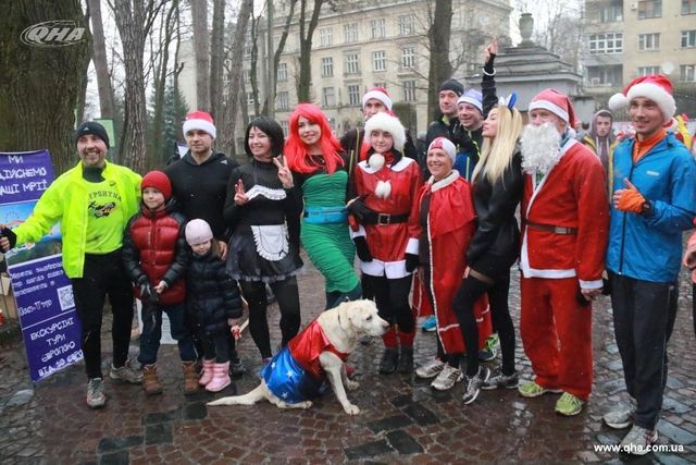 Львівський забіг Санта-Клаусів- фото 218278