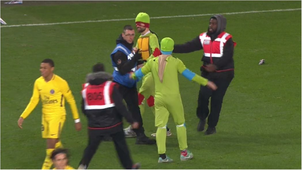 Черепашки-ніндзя відсвяткували гол разом з нападником ПСЖ