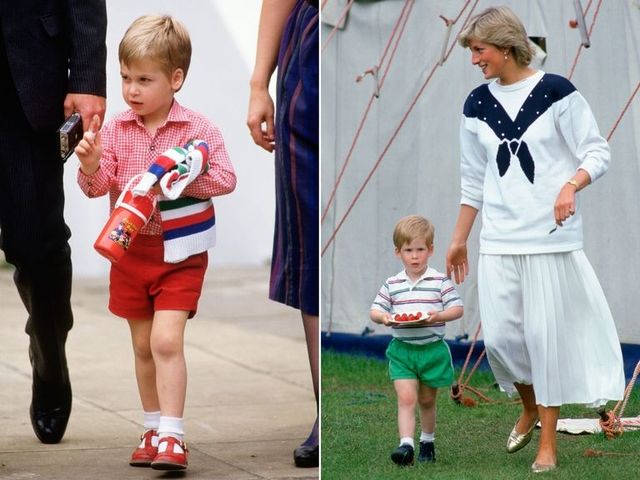 Принци Гаррі та Вільям також носили шорти - фото 217542