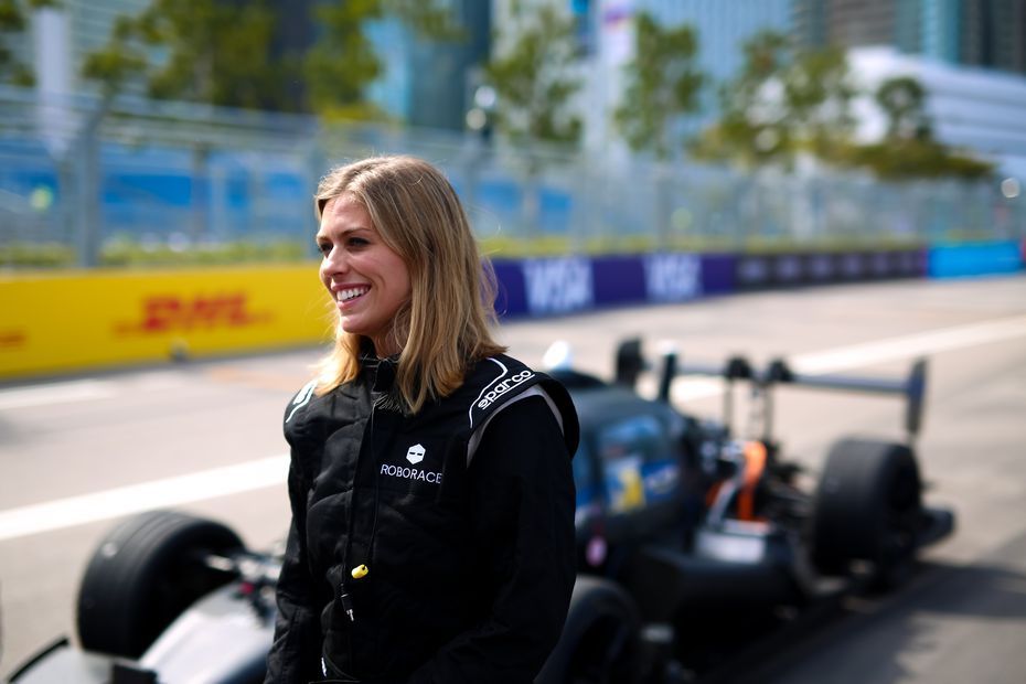 Телеведуча обійшла штучний інтелект у кваліфікаційному заїзді чемпіонату Formula E