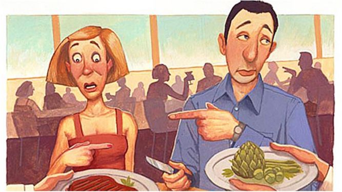 Вегани чи м'ясоїди: вчені назвали найкращих коханців