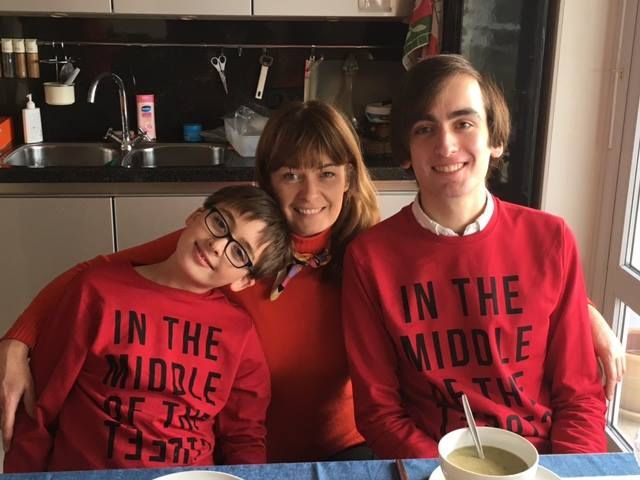 Дружина та діти Саакашвілі - фото 214389