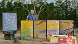 Сучасне мистецтво: 77-річний японський художник використовує Excel замість пензля і фарб