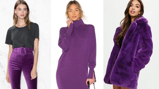Одяг ультрафіолетового кольору для жінок - фото 213660