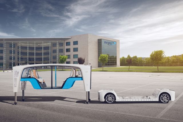 Rinspeed Snap: модульний безпілотник, який вас здивує - фото 213594