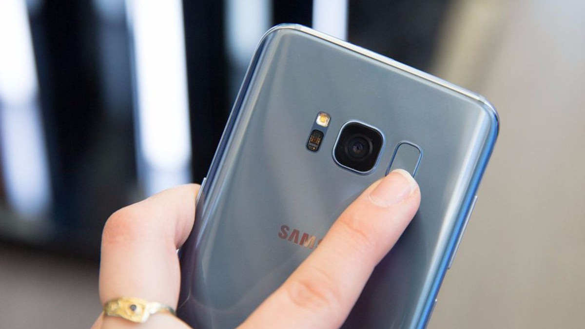 Samsung патентує сканер долоні для смартфонів - фото 1