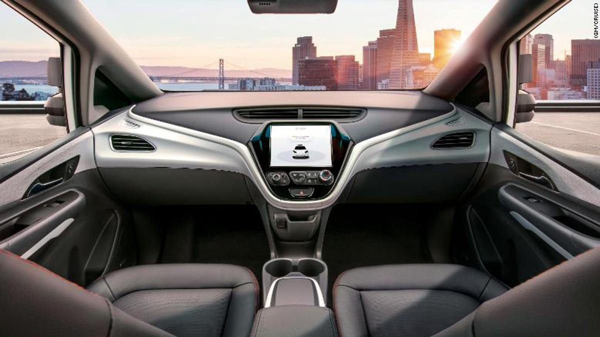 General Motors представив автомобіль без керма і педалей - фото 1