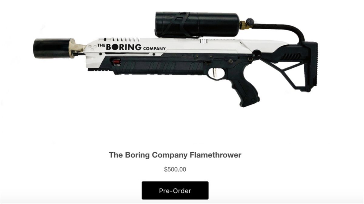 Вартість вогнемета становить $500 - фото 1