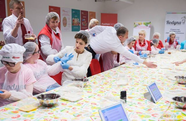 Марина Порошенко проводить майстер-клас- фото 218701