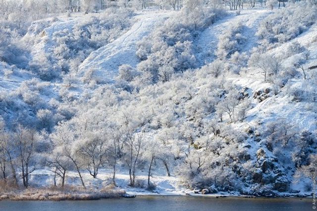 Засніжена Хортиця - фото 223455