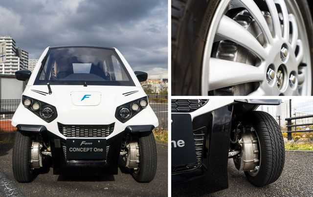 Японець створив електрокар, який може плавати - фото 221847