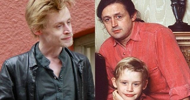 Маколей Калкін з батьком - фото 223709