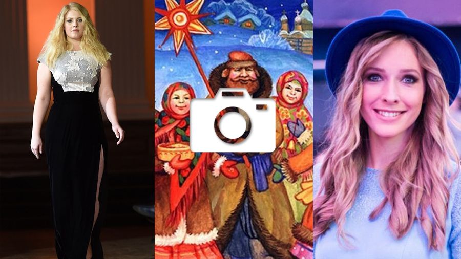 Оригінальні привітання на Різдво і перша українська модель plus-size: 7 січня у трьох фото