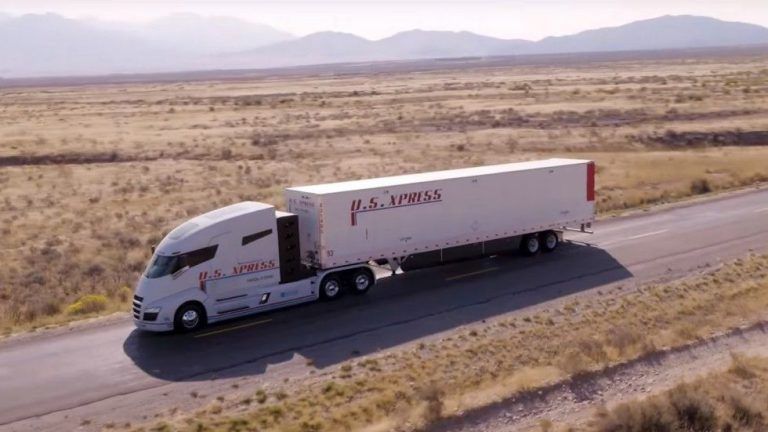 Nikola продемонструвала свою вантажівку на відео - фото 1