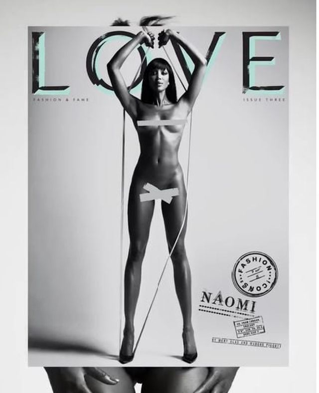 Спокуслива Наомі Кембелл - фото 222344