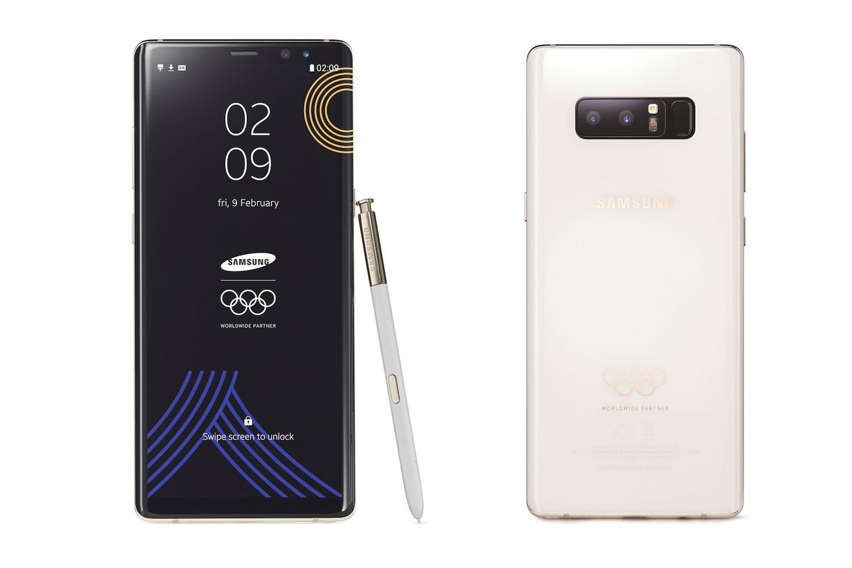 Samsung Galaxy Note8 отримає особливу версію, присвячену Олімпійським іграм - фото 1