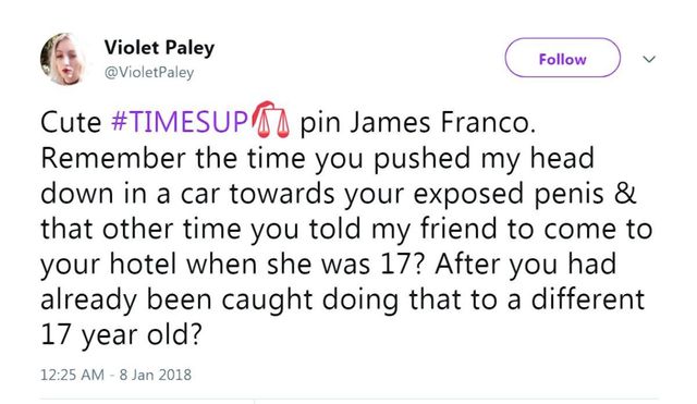 Звинувачення у домаганнях Джеймса Франко - фото 219812