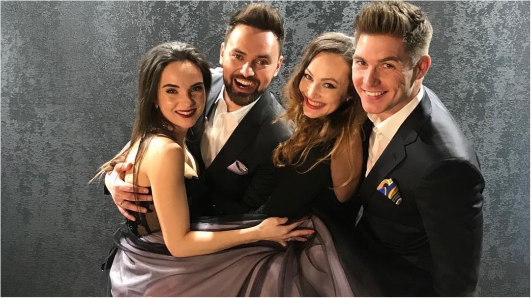 Тимур Мірошниченко та Володимир Остапчук з коханими - фото 1