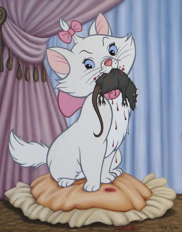 Герої Діснея у сучасному світі у відвертих фото - фото 222177