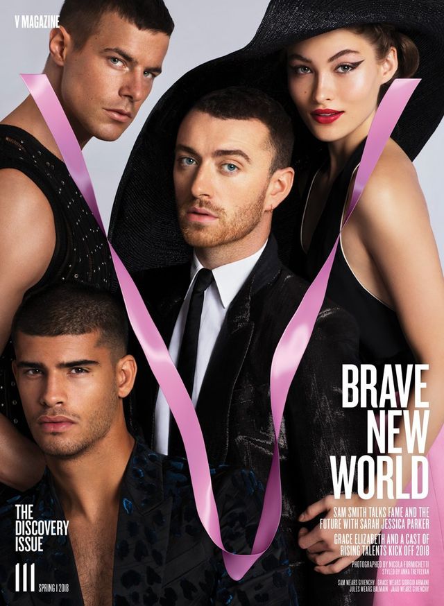 Sam Smith знявся для глянцю в короні - фото 219004