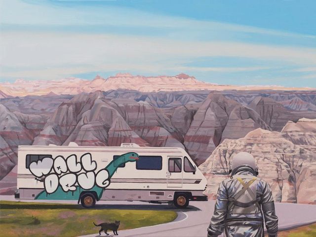 Самотній астронавт у покинутому світі - фото 223110