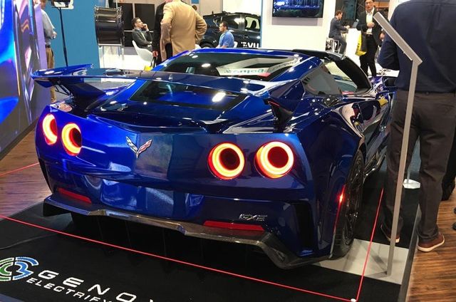 Електричний суперкар Chevrolet C8 Corvette - фото 220323
