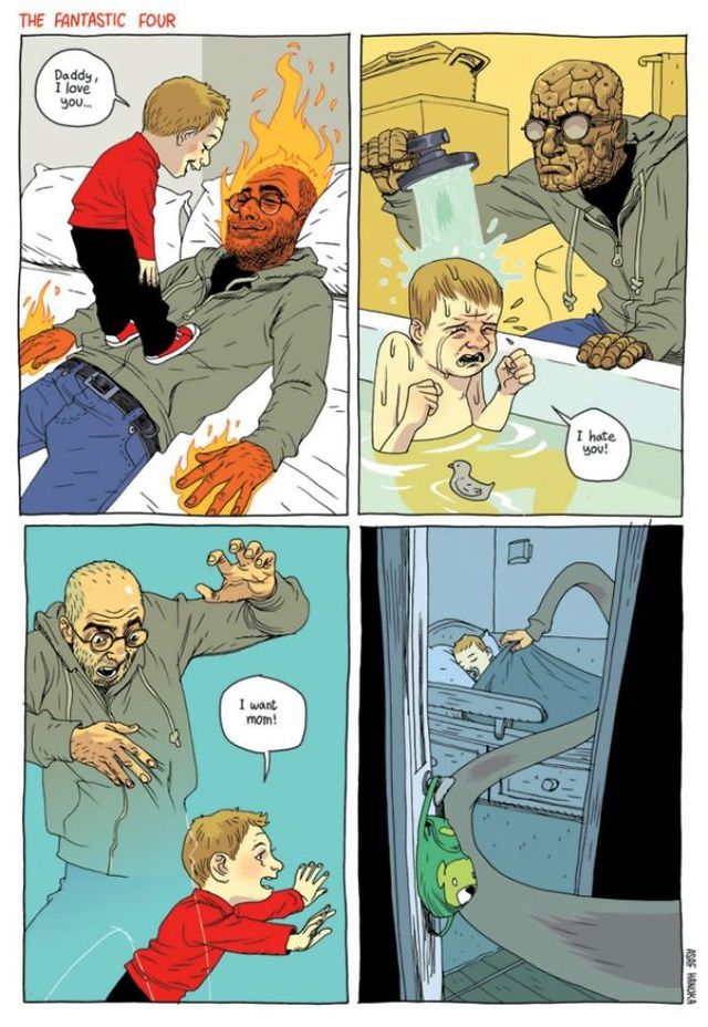 Сатиричні ілюстрації життя, які змусять вам думати - фото 220765