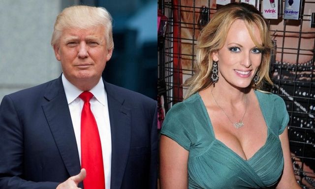 Дональд Трамп і порнозірка Стефані Кліффорд - фото 220554
